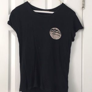 Brandy Melville Black California tee